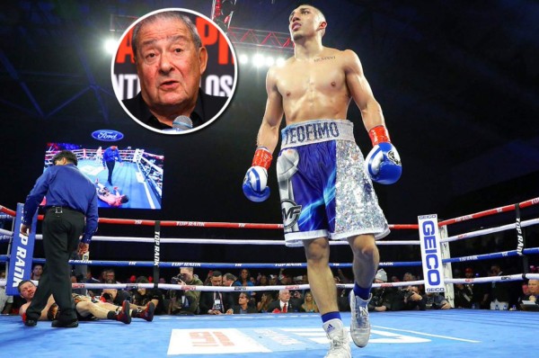Bob Arum; Si Teófimo vence a Commey, la pelea con Lomachenko sería en marzo o abril