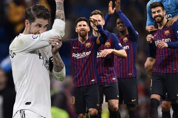 Burlesco mensaje del Barcelona luego de derrotar al Real Madrid en el Clásico