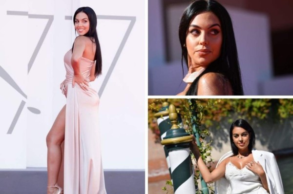 Georgina Rodríguez, invitada de lujo en el festival de cine de Venecia y deslumbra con dos 'looks'