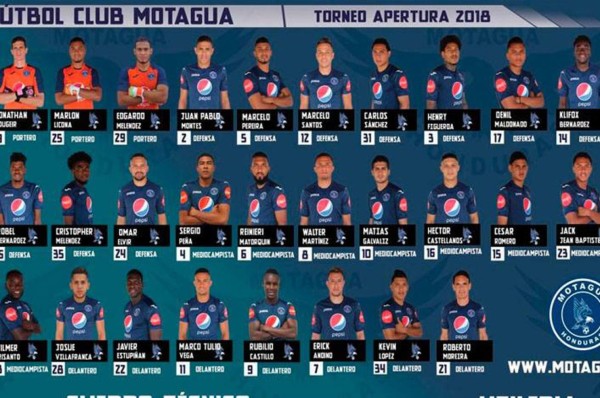 Motagua rectifica e incluye a Harold Fonseca en el equipo oficial