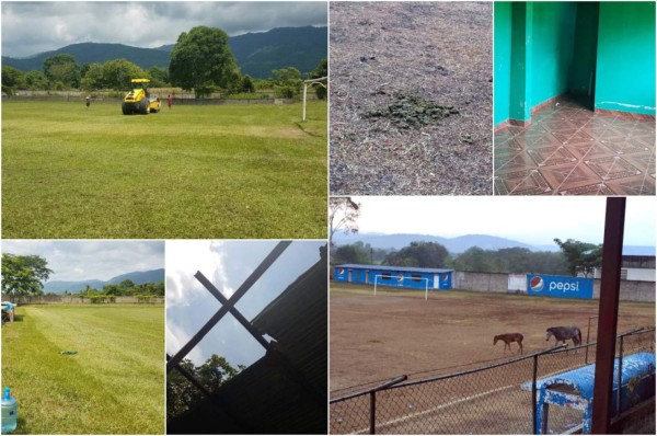 ¡Notable cambio! Así luce ahora uno de los estadios de la Liga de Ascenso de Honduras