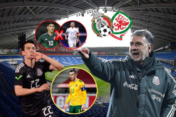 Alineación de México vs Gales: 'Tata' Martino quiere masacrar a Bale y su país en la fecha FIFA