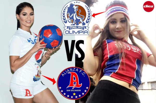¡DUELO DE BELLEZA! El lado más sexy del partidazo Olimpia vs Alianza