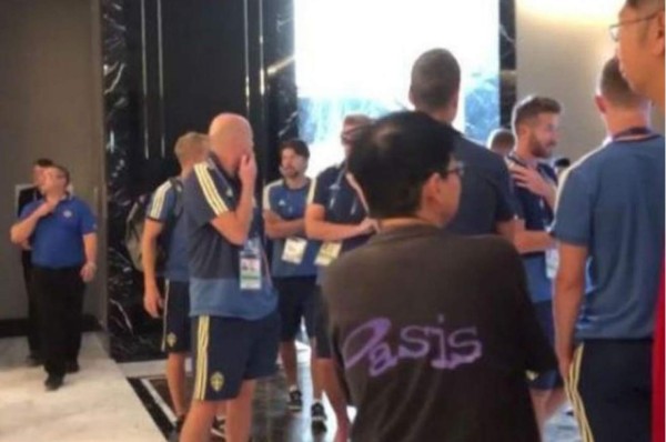 Jugadores suecos fueron evacuados de madrugada de su hotel por falsa alarma