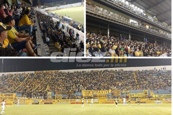 ¡Abarrotaron las gradas! Real España encajó su mejor taquilla del torneo ante Vida en un ambientazo en el Morazán