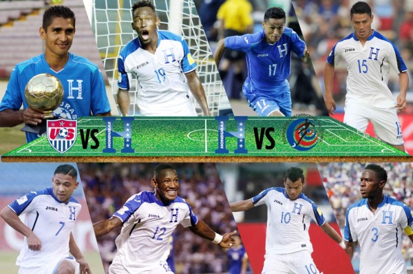 Así sería la convocatoria de Honduras para enfrentar a EUA y Costa Rica en marzo