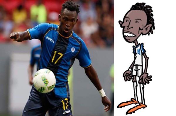 ¡Para morir de risa! Seleccionados de Honduras en cómics ¿se parecen?