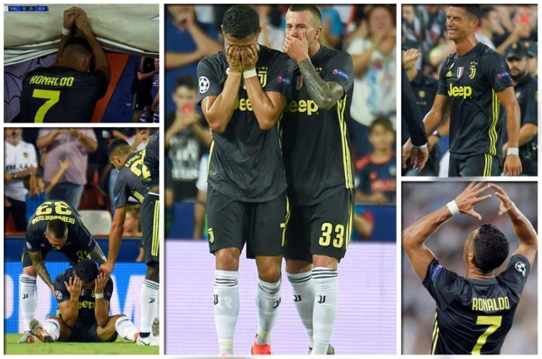 FOTOS: Cristiano Ronaldo se marcha del campo expulsado y llorando