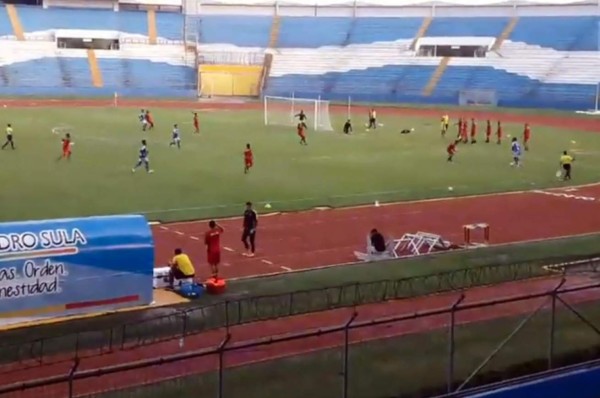 Amistoso: Honduras derrotó a Real España antes de recibir a Trinidad y Tobago