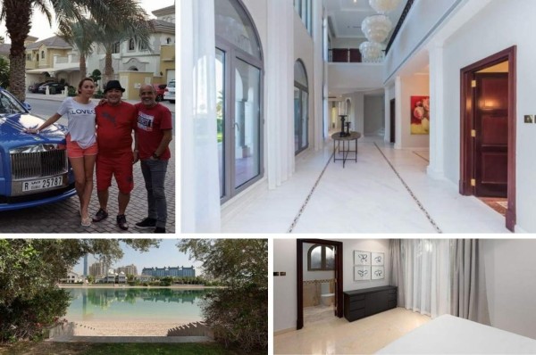 Así es la mansión de lujo donde vivió Maradona en Dubai y que ahora alquilan ¿Qué cuesta?