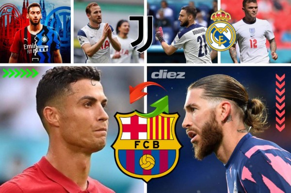 Mercado de Fichajes: El increíble destino de Cristiano Ronaldo, trueque Real Madrid-United y sorpresa con Sergio Ramos&nbsp;&nbsp;