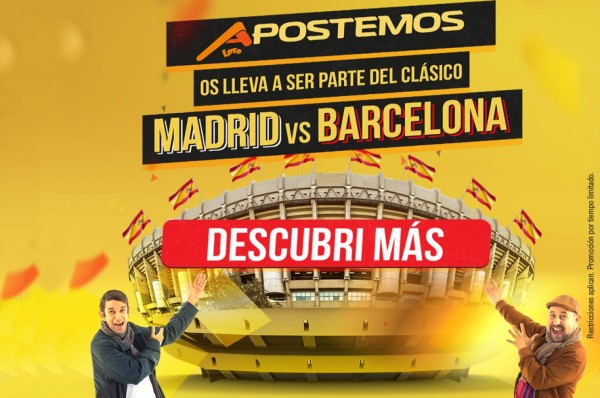 Apostemos lleva a cinco parejas a ver el clásico entre Real Madrid y Barcelona