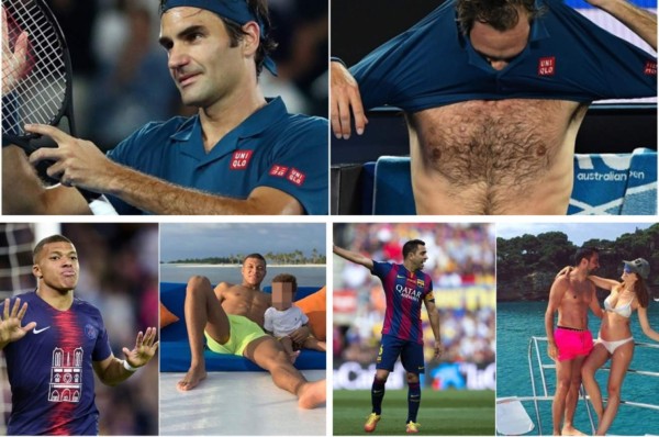 Están limpios: Los deportistas que no llevan ningún tatuaje en su cuerpo