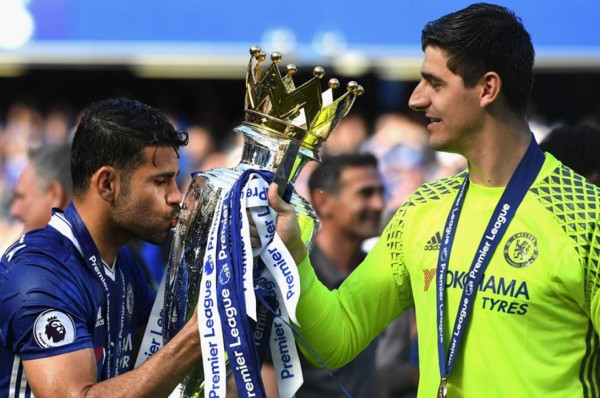 Courtois: 'Diego Costa era un delantero infravalorado en Inglaterra'