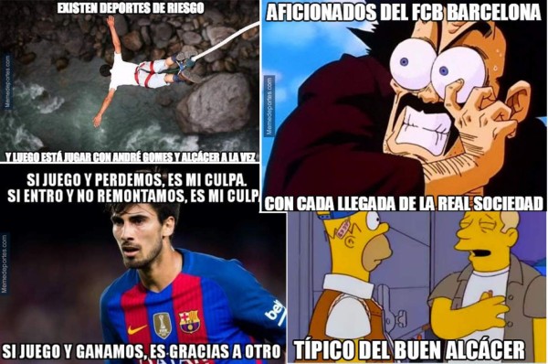 Barcelona sufre contra Real Sociedad y con los duros memes