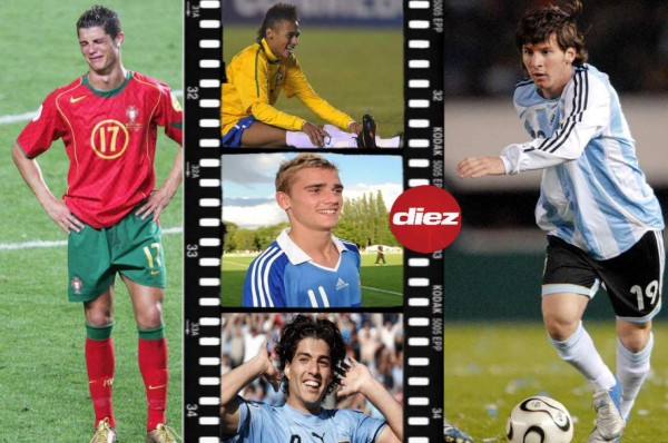 El antes y ahora de las estrellas que estarán en los octavos del Mundial Rusia 2018