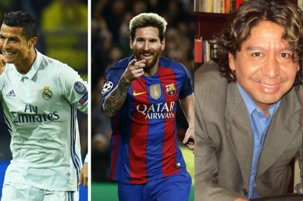 Escritor hondureño recibe baño de críticas al poner a Cristiano por encima de Messi