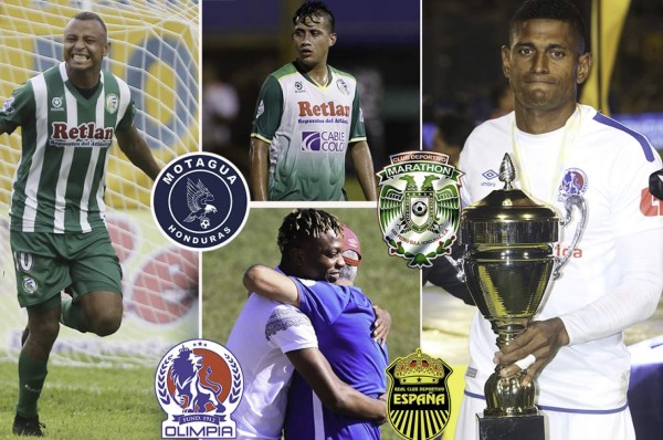 FICHAJES: Marathón ya espera a Costly y Peñarol busca a dos hondureños