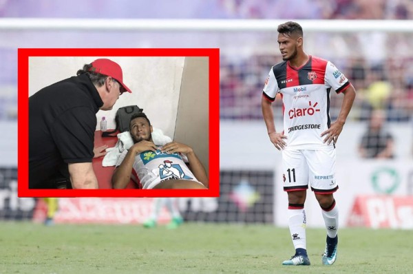 Alex López será operado y se va a perder hasta siete partidos del Alajuelense