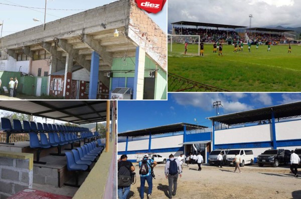 Así son los estadios en los que se jugarán las finales de la Liga de Ascenso de Honduras