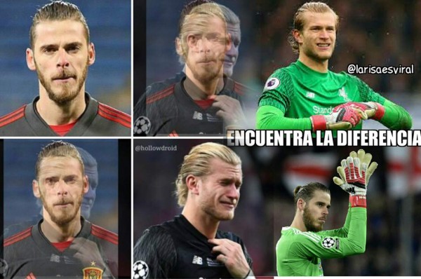 MEMES: Destrozan al portero David De Gea al que le llaman el nuevo Karius