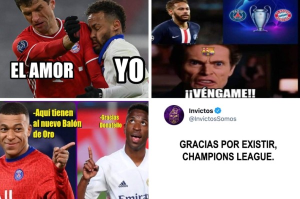 Mbappé, Neymar y PSG, protagonistas de los memes tras la sufrida victoria sobre el Bayern Múnich