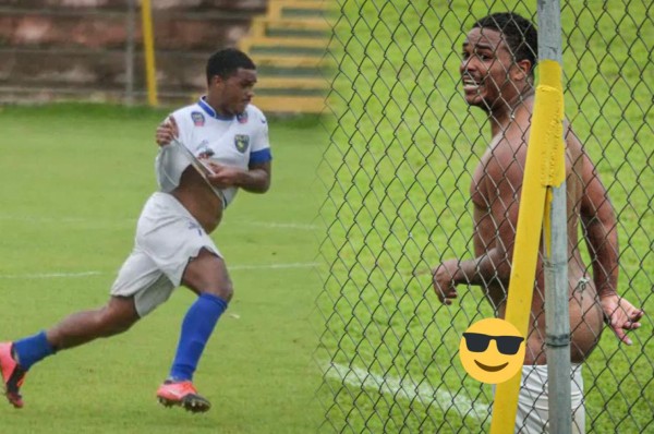 Dura suspensión a futbolista brasileño por desnudarse en festejo luego de anotar un gol