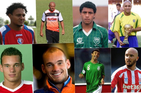 FOTOS: Futbolistas que no reconocerás con pelo