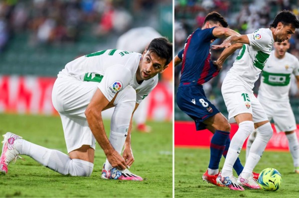 Botas personalizadas y nuevo club: Así hizo su debut Javier Pastore con el Elche CF de España