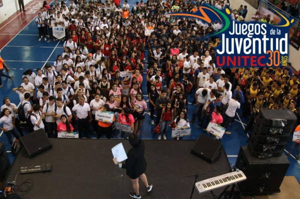 Con gran júbilo se inauguraron los cuartos juegos de la juventud Unitec