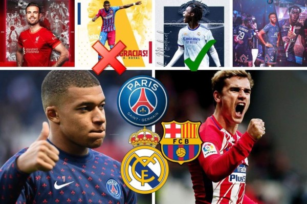 Mercado: El anuncio de Mbappé, el fichaje sorpresa del Real Madrid y bombazo de Griezmann
