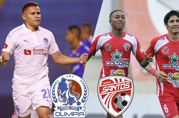 Olimpia arranca jugando en casa la final de la Liga Concacaf ante Santos de Costa Rica