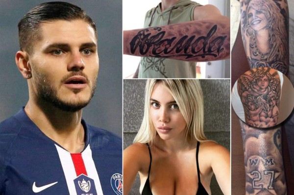 ¿Y ahora? Los comprometidos tatuajes de Icardi; la cara de Wanda Nara y hasta los hijos de Maxi López