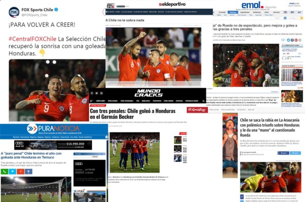 Lo que dicen los medios chilenos por los penales ante Honduras en Temuco