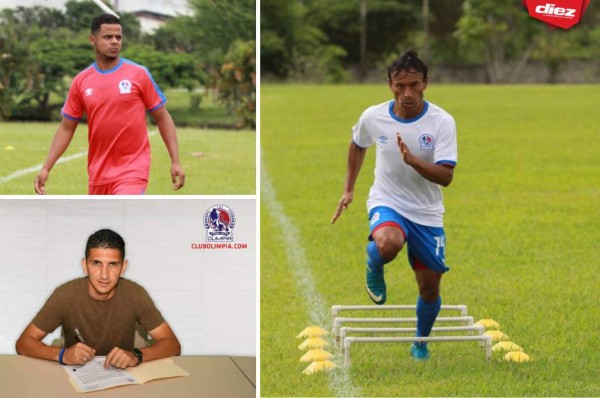 Olimpia anuncia el fichaje de Javier Portillo y Samuel Córdova; Johnny Leverón renovó contrato