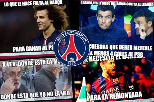 ¿Y LA MSN? Los memes atascan las redes previo al Barca-PSG