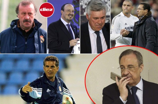 ¿Lopetegui, el próximo? Los 10 técnicos que Florentino Pérez echó del Real Madrid