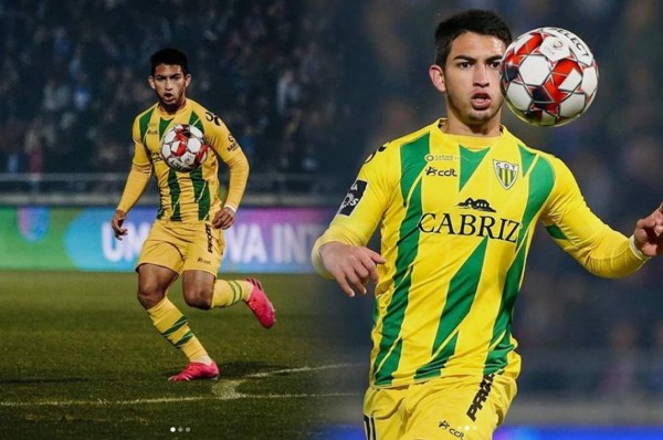Jonathan Rubio fue titular en derrota del Tondela como visitante ante el Porto