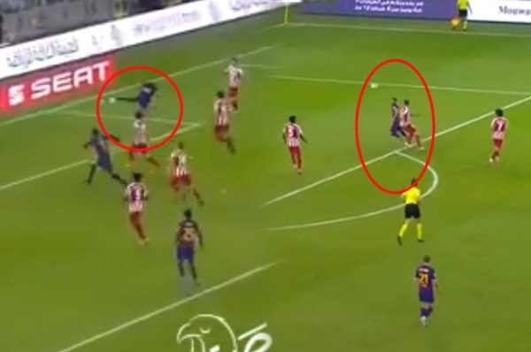 Los dos goles anulados por el VAR al Barcelona frente al Atlético de Madrid en la Supercopa