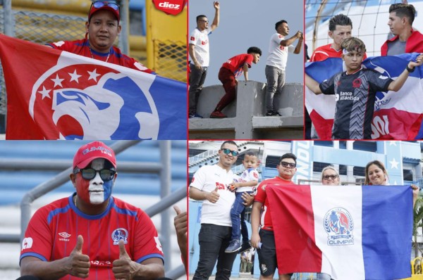 ¡Invasión olimpista! Así se vive la previa del clásico capitalino en el Olímpico