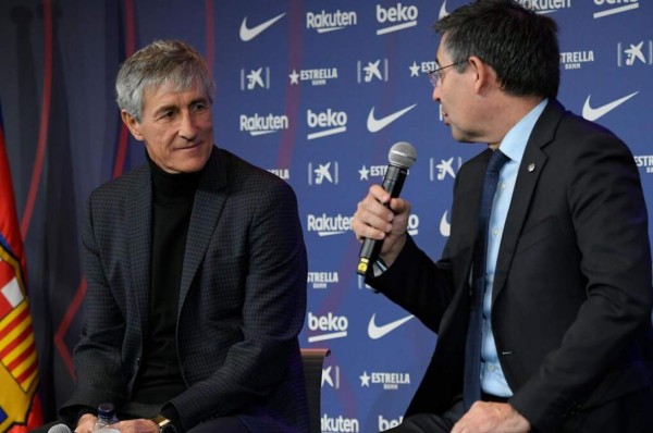Barcelona: Quique Setién seguirá siendo el entrenador hasta el final de temporada, según Mundo Deportivo