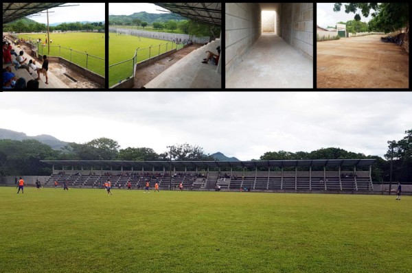 ¡Qué bonito! Así quedó el estadio de Orocuina que será estrenado este sábado