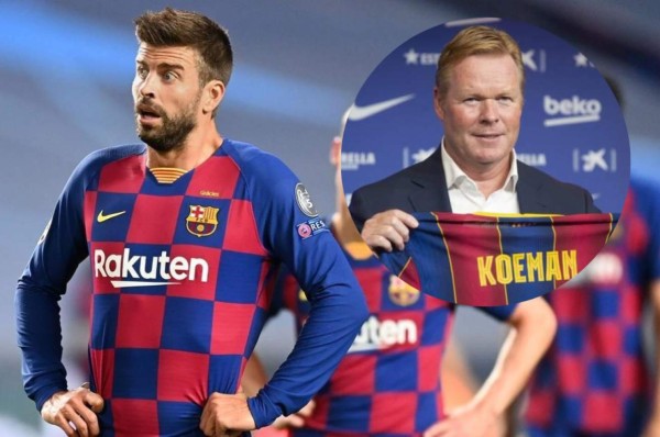 Liga española: Piqué se salva y sale de la 'lista negra' de Ronald Koeman en Barcelona