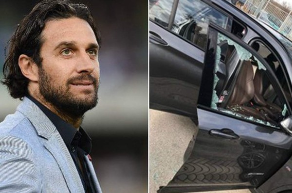 ¡Lamentable! Luca Toni fue agredido por gran grupo de aficionados