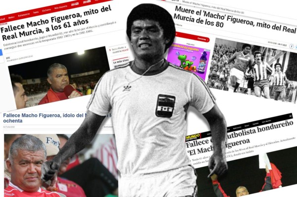 ¡Ídolo, leyenda y mito! Así se refiere la prensa mundial a la muerte del 'Macho' Figueroa