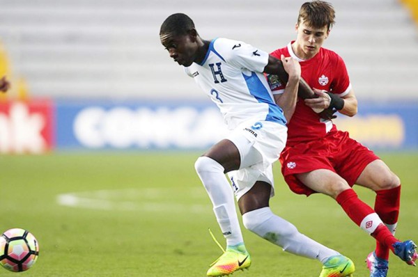 Honduras derrotó a Canadá en el arranque del Premundial Sub-20