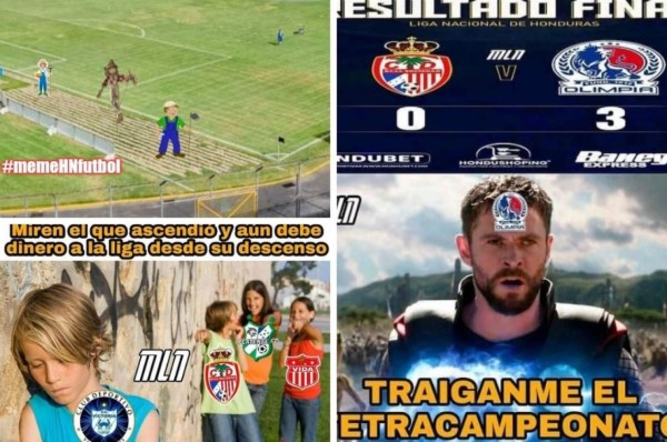 Los crueles memes que dejó la jornada uno de la Liga Nacional con Olimpia de protagonista