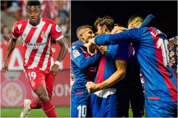 'Choco' Lozano y Girona, en zona de descenso a cuatro jornadas del final en España