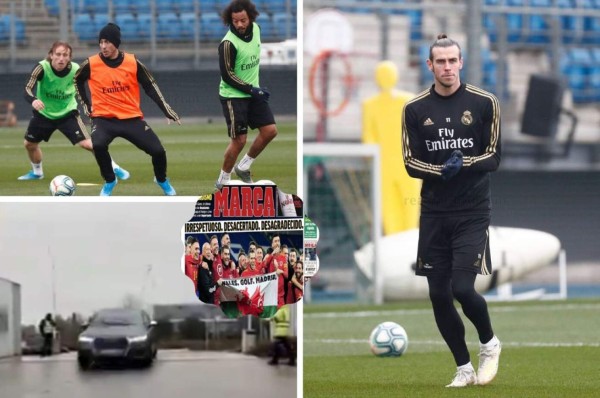 Así fue el entrenamiento de Bale en el Real Madrid tras la polémica: El primero en irse y le llaman desagradecido