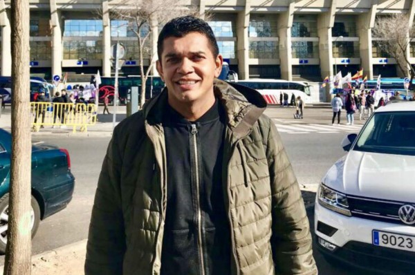 ¡Qué lujo! Amado Guevara vivió el Real Madrid - Real Sociedad en el Bernabéu